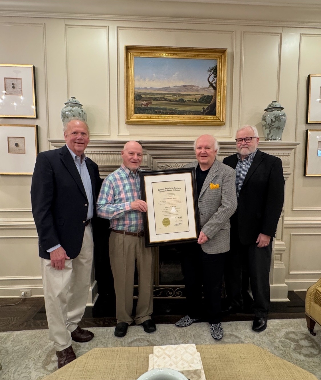 Saints Cosmas and Damian Health Sciences College awards the first diploma.