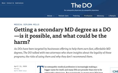 Credentials: Clarity Matters. Physicians First