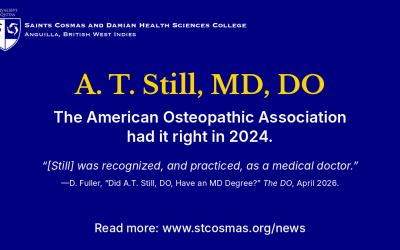 A. T. Still, MD, DO: The AOA Had It Right in 2024